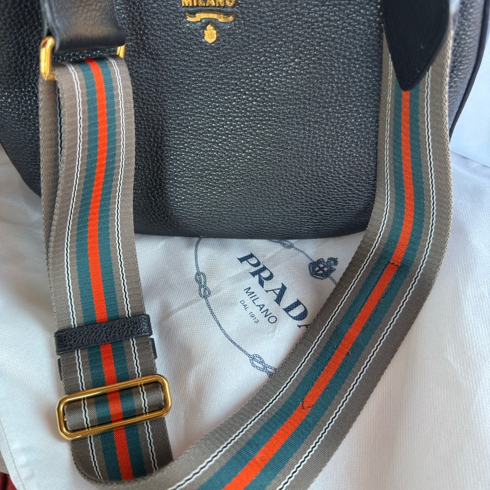 Prada Black Shoulder Bag with Gold Hardware - Picture 2 of 14